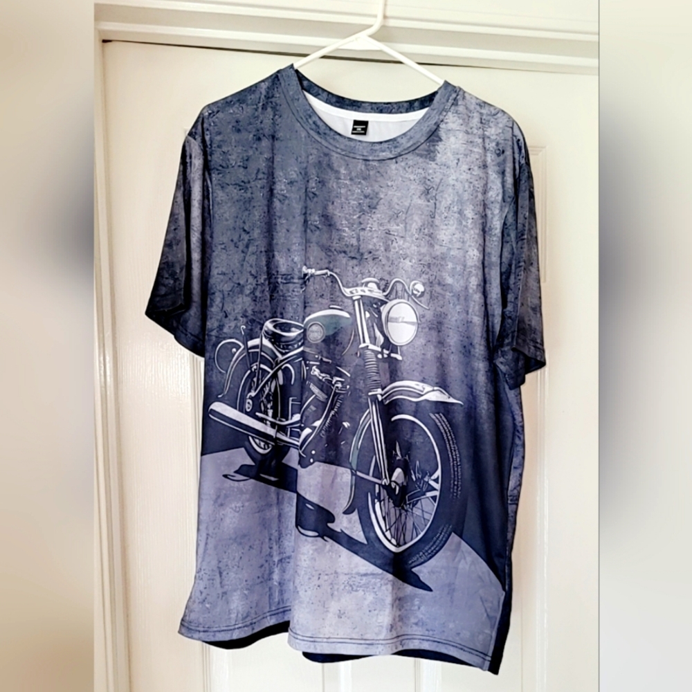 Men's motorcycle tshirt